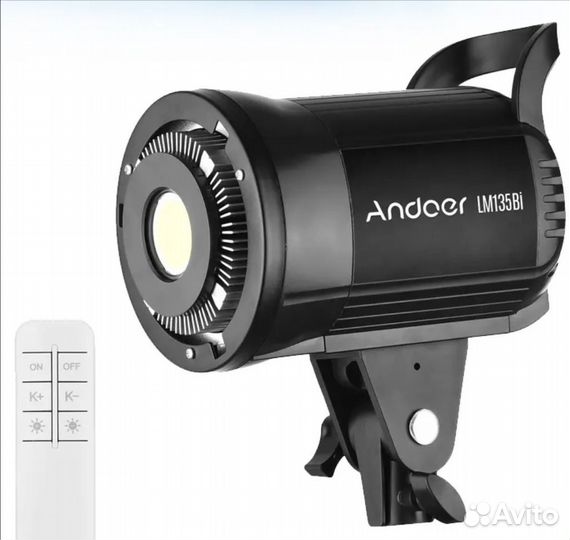 Яркий COB LED видеосвет Andoer LM135Bi и комплекты