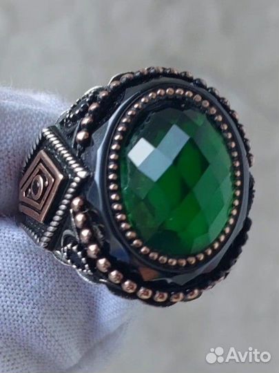 Мужской перстень серебро