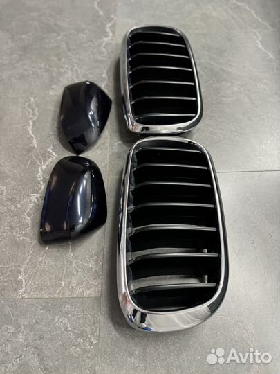 Решетка радиатора крышки зеркал BMW X5 F15 X6 F16