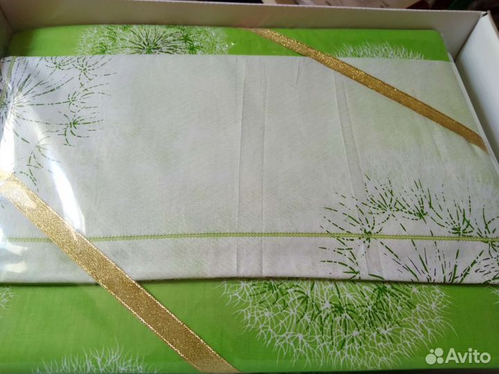 Постельное белье евро сатин новый