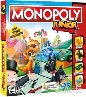 Games Игра настольная. Монополия Джуниор 