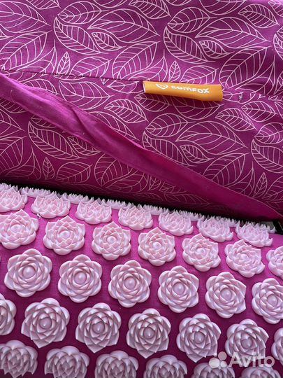 Массажный акупунктурный коврик и подушка