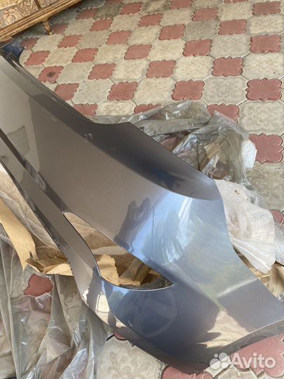 Бампер на hyundai solaris