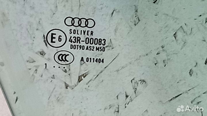 Стекло передней правой двери Audi A6 c7 Quattro
