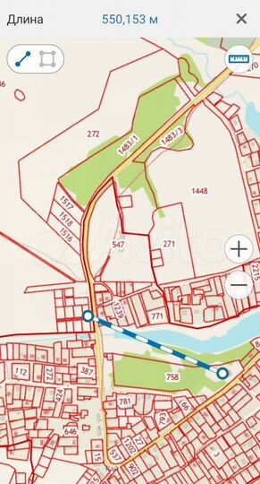 Участок 1,25 га (ИЖС)