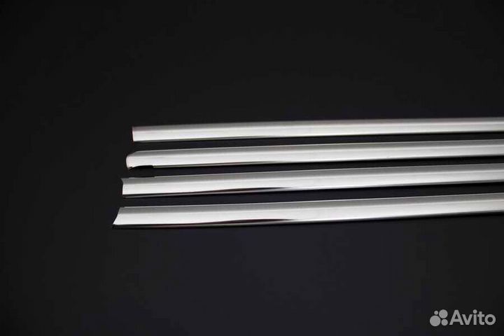 Молдинги стекол Volkswagen Golf 7 2012-нв