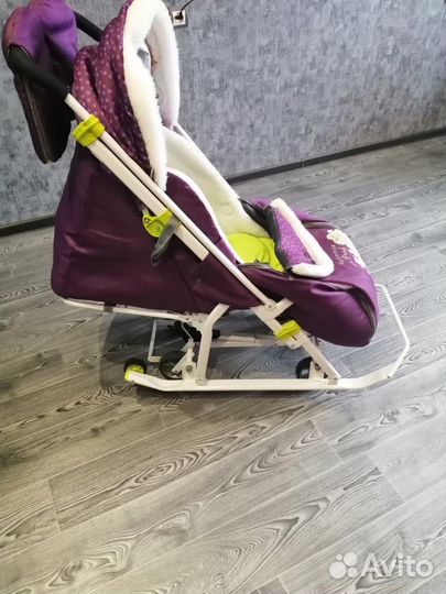 Коляска санки