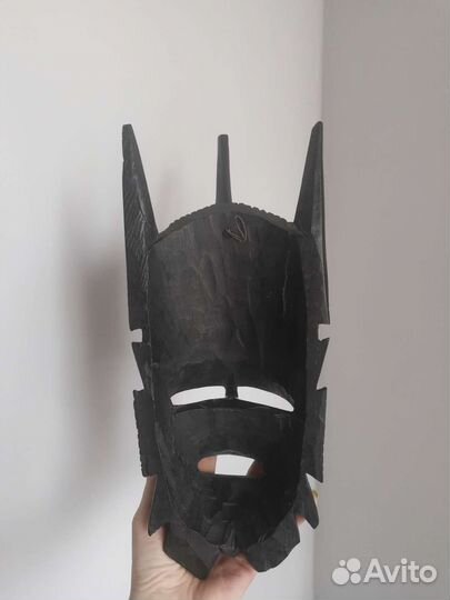 Маска африканская из чёрного дерева