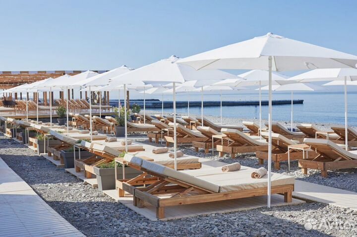 Большой пляжный зонт от производителя