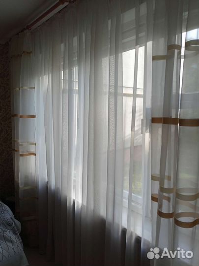 Шторы тюлевые 2,5*5 м