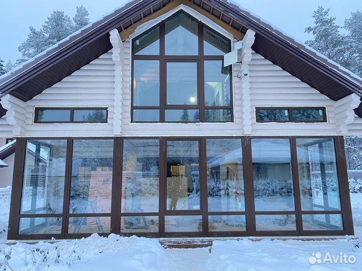 Остекление фасадов / витражное остекление