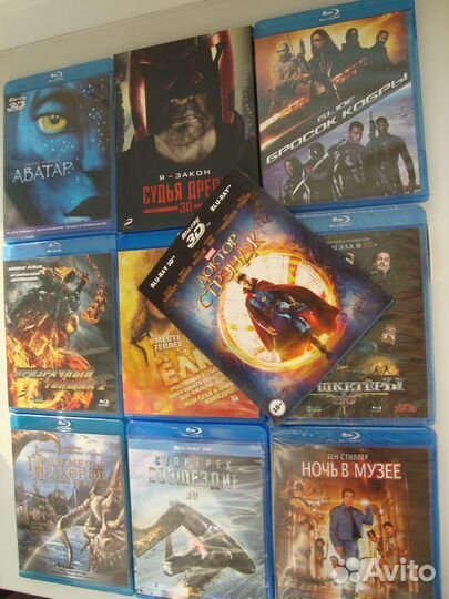 4К UHD и Blu-Ray диски(лотами)