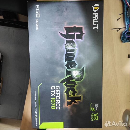 Продам gtx 1070 8gb palit game rock