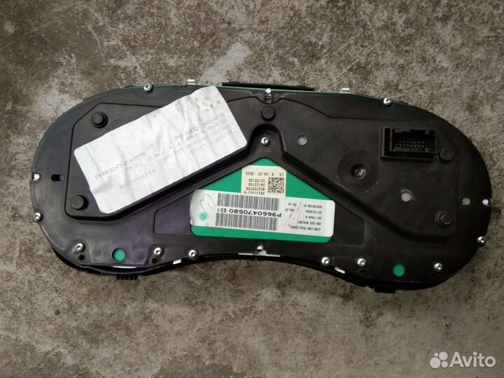 Щиток приборов Пежо 307 АКПП