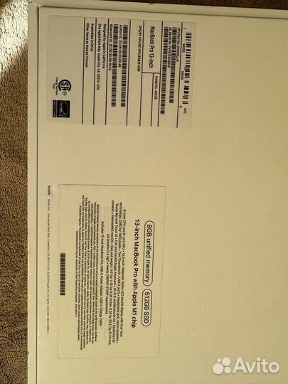 Apple MacBook Pro 13 m1 8gb 512gb