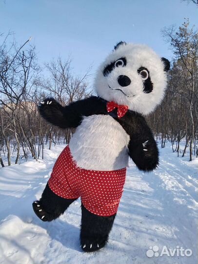 Ростовые куклы Панда,медведь,домовёнок