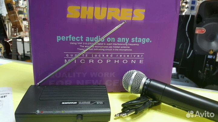 Shure мик беспроводной радиосистема