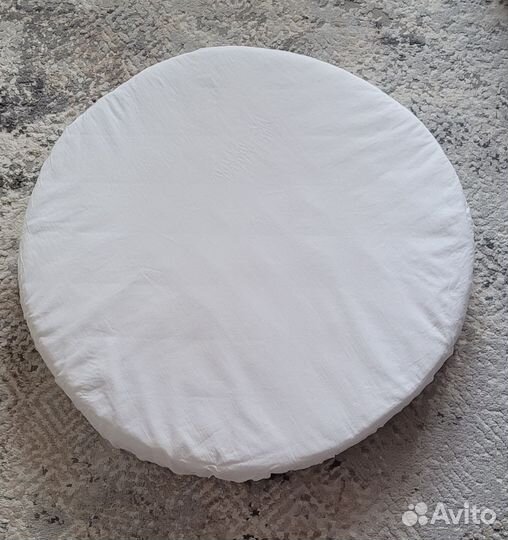 Матрасик на круглую кроватку детскую