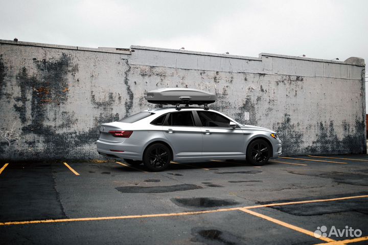 Автобокс багажник Lux Tavr для VW Jetta