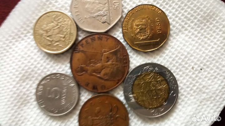 Монеты разных стран мира