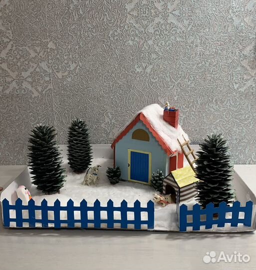 Поделка новогодняя в сад, школу