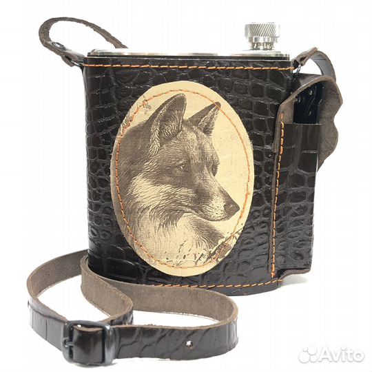 Фляжка в чехле объем 0.5 и 0.7