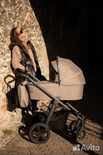 Коляска 2в1 Espiro Husky XL 2023 Beige