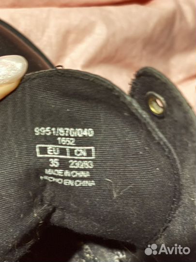 Ботинки stradivarius 35
