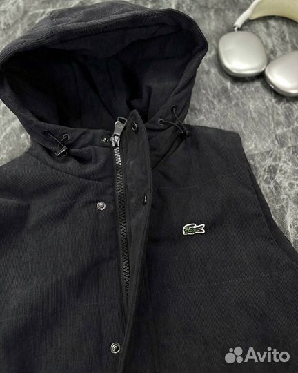 Жилетка мужская lacoste вельветовая