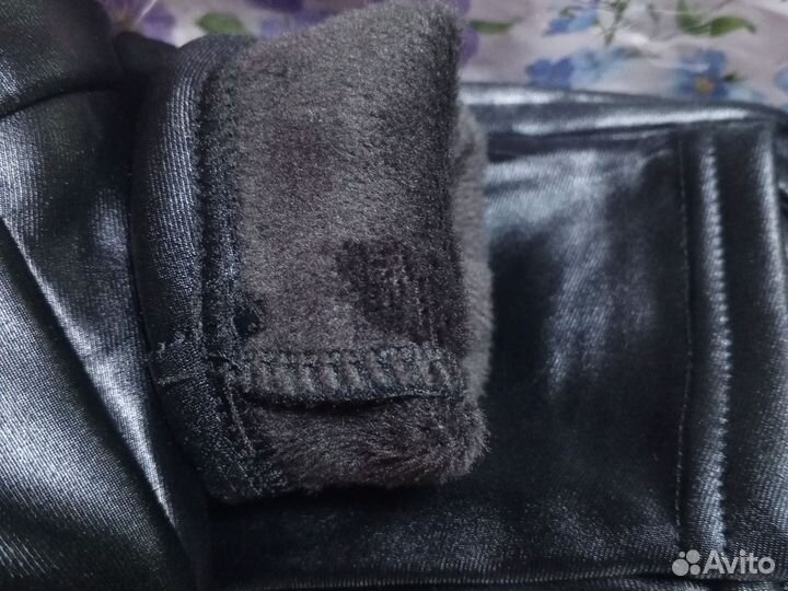 Лосины для девочки теплые