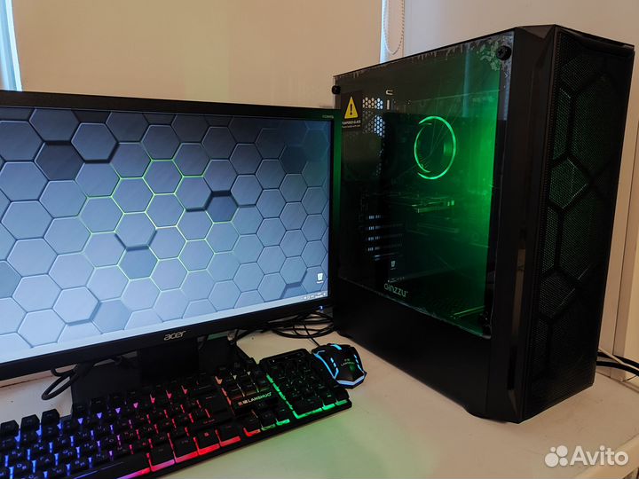 Игровой Intel Core i5 4590 + RX 570 4Gb