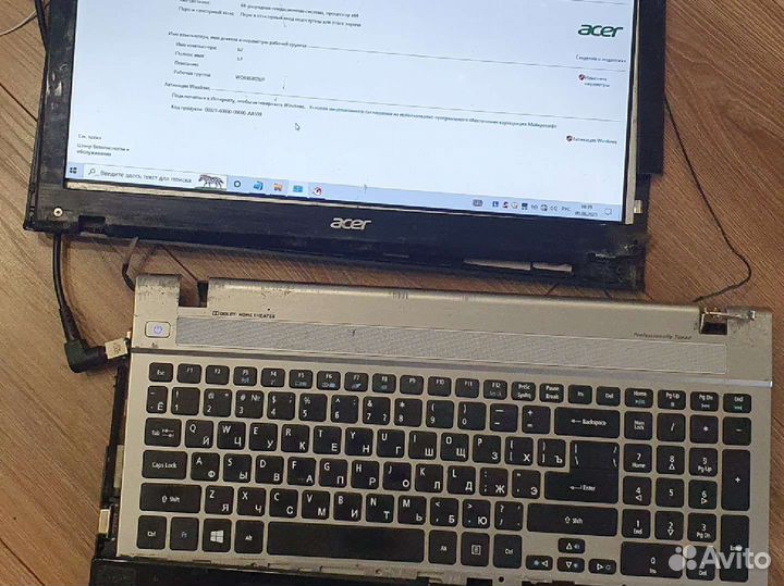 Ноутбук acer aspire v3 571g на запчасти