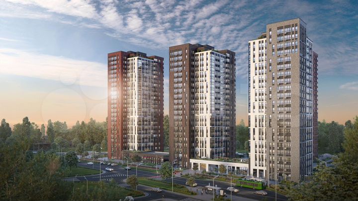 2-к. квартира, 38,4 м², 15/30 эт.