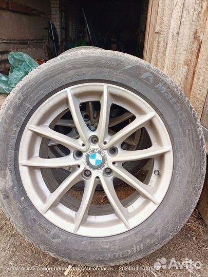 Колеса bmw r17 летние 235/55