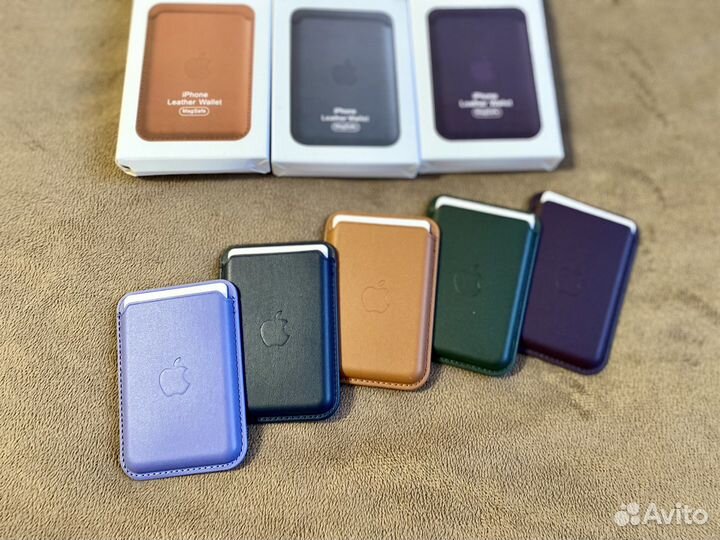 Картхолдер Apple MagSafe Wallet Leather