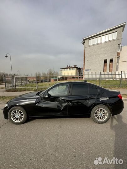 BMW 3 серия 1.6 AT, 2014, битый, 117 200 км