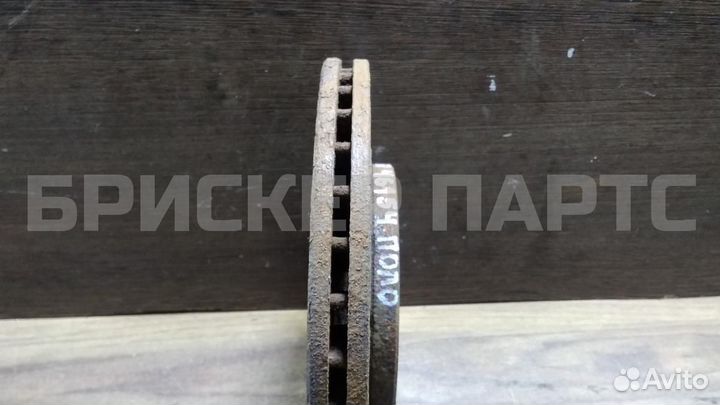 Диск тормозной перед Фольксваген Поло 5