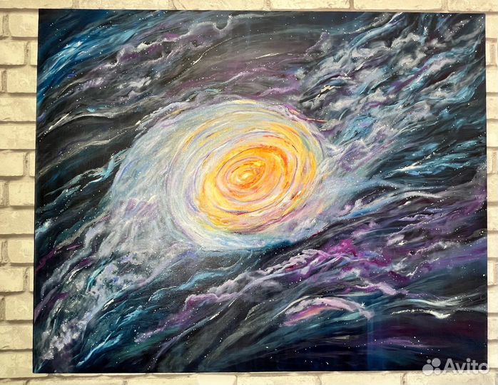 Картина маслом на холсте большая