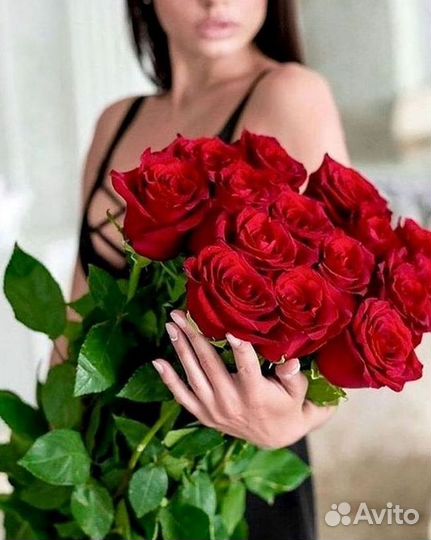 Высокие розы