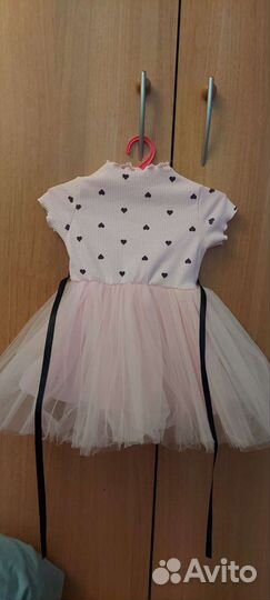 Платье для девочки 78-83