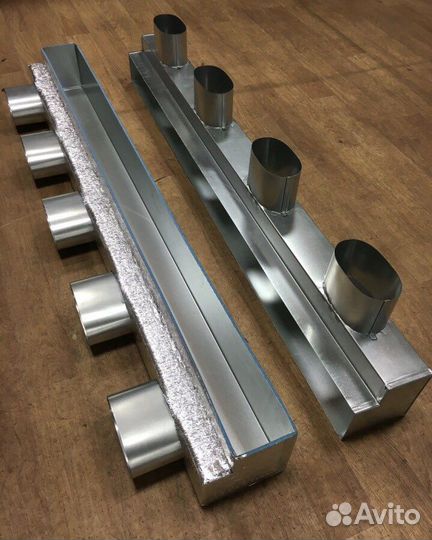 Вентиляция. Пленумы, адаптеры, кухонные зонты