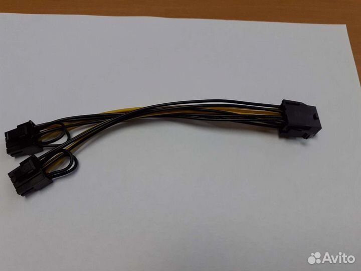 Переходник 8-pin на 2* 6+2 pin