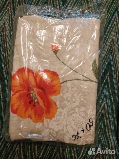 Комплект постельного белья, лен, полулен, новый