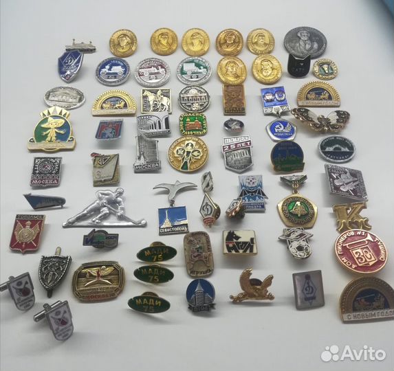 Значки СССР (одним лотом)