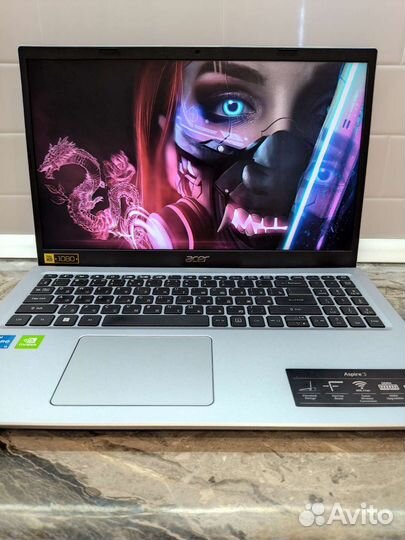 Игровой Acer core i3-1115G4-4 ядра/NvidiaMX350/IPS