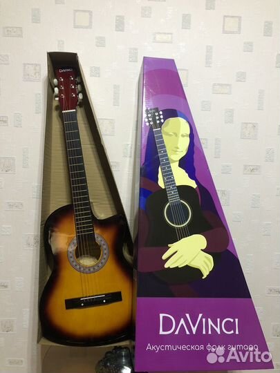 Новая Акустическая гитара Davinci
