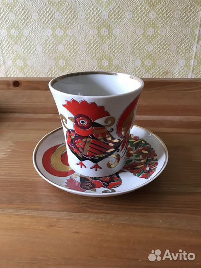 Чашка с блюдцем СССР