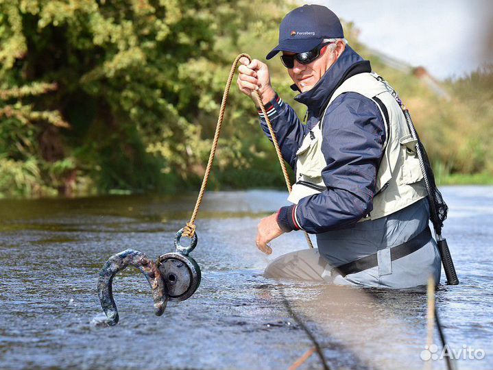 Поисковый магнит двухсторонний Forceberg на 150 кг