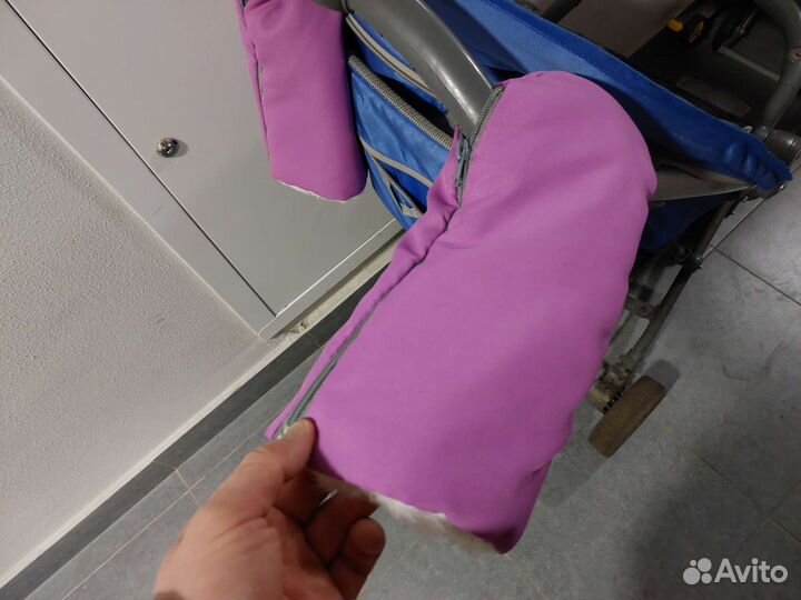 Детские санки коляска