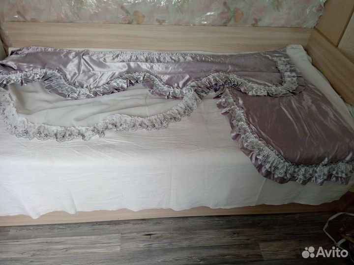 Шторы атласные времен СССР